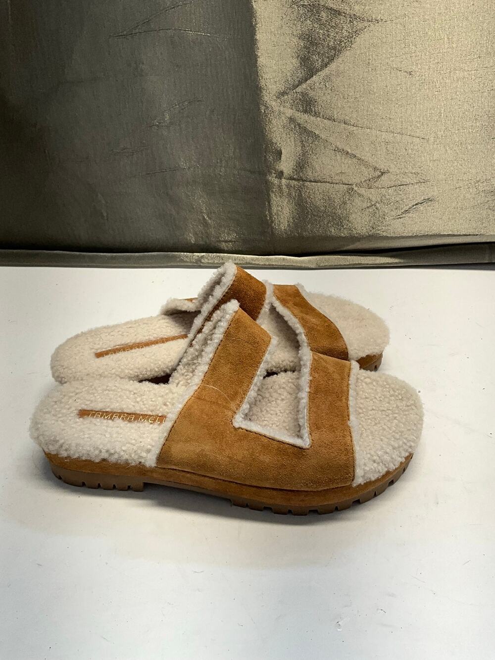 Tamara Mellon Roam Shearling sandals